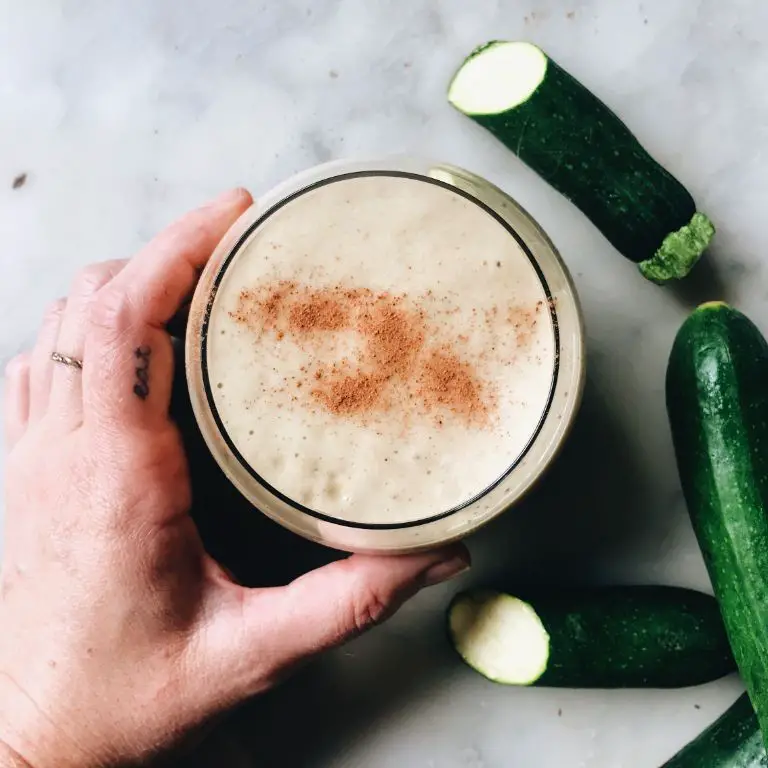 Zucchini Smoothie with Banana