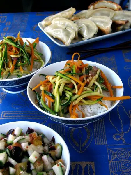 Zucchini and Carrot Stir-Fry