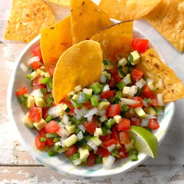Zucchini and Corn Pico de Gallo