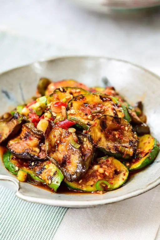 Zucchini and Eggplant Stir-Fry