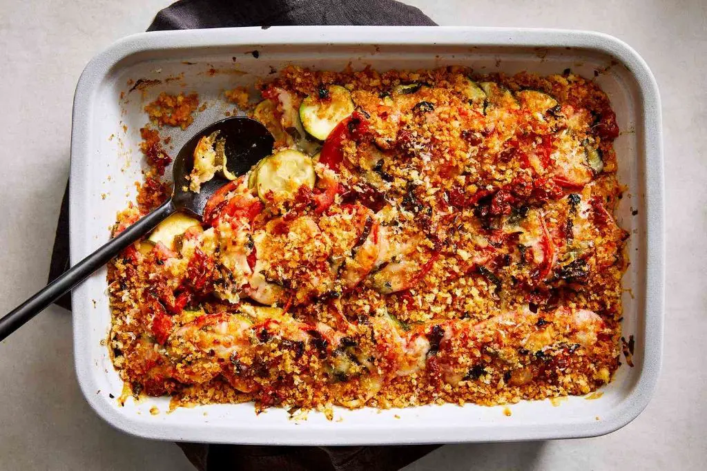 Zucchini and Tomato Casserole