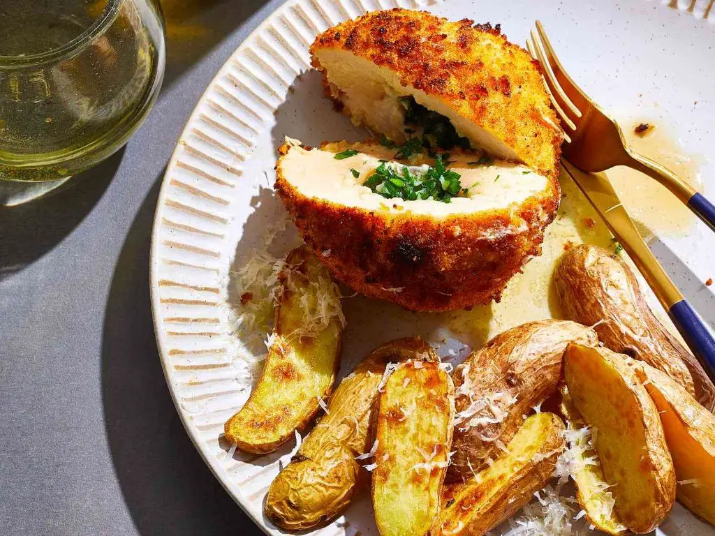 Air Fryer Chicken Kiev for a Healthier Option