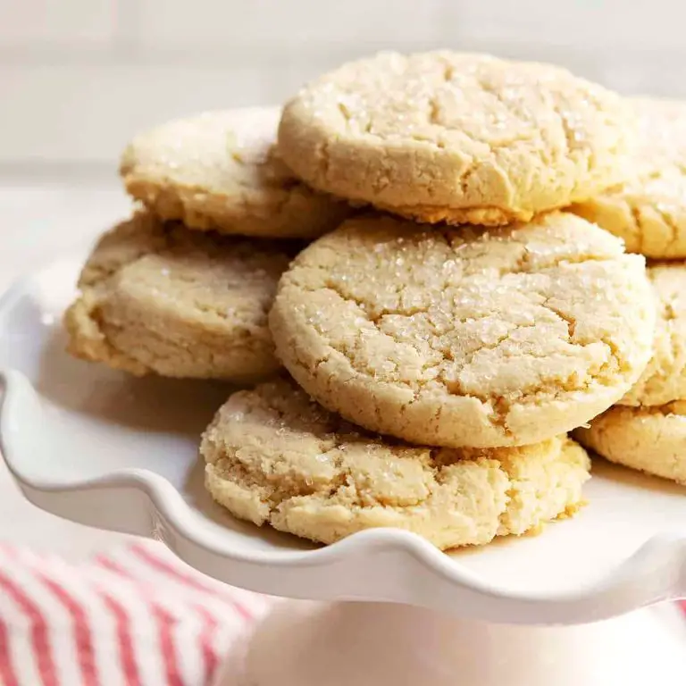 Almond Flour Sugar Cookies