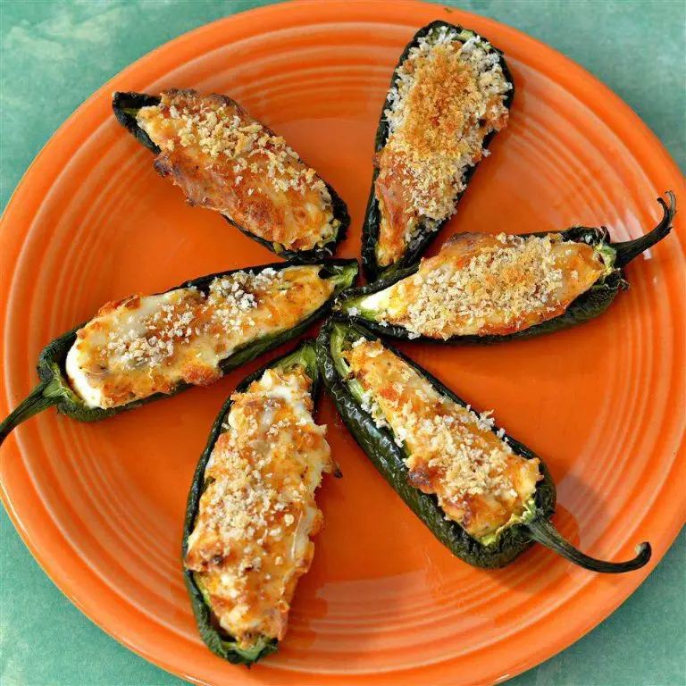 Anaheim Pepper Poppers with Cream Cheese