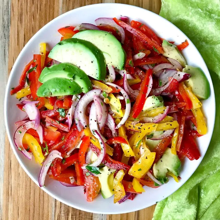 Anaheim Pepper and Avocado Salad