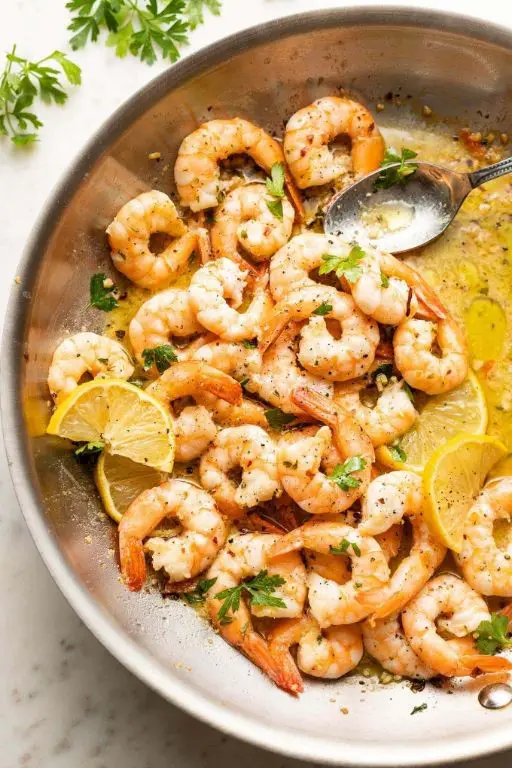 Anaheim Pepper and Garlic Butter Shrimp
