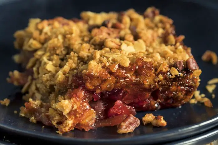 Apple Cranberry Slow Cooker Cobbler