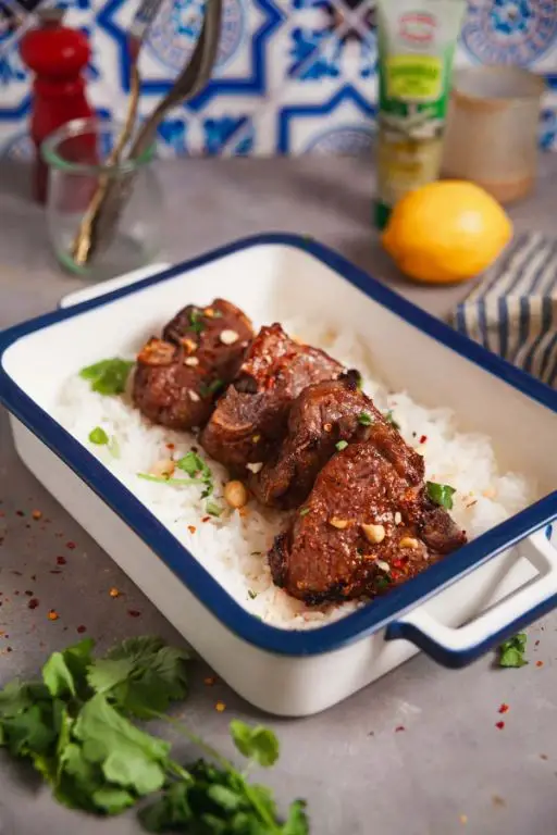 Asian Inspired Air Fryer Lamb Chops