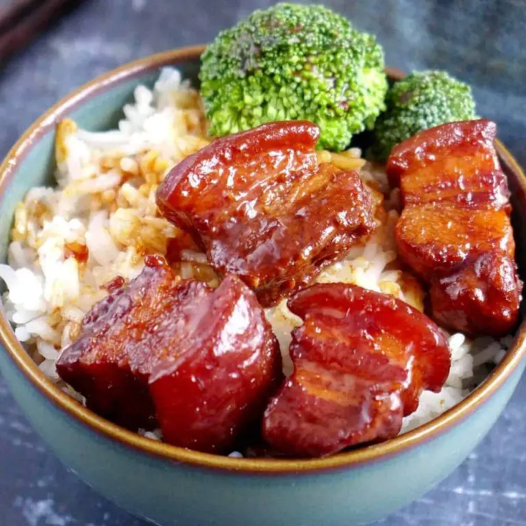 Asian-style Braised Skinless Pork Belly