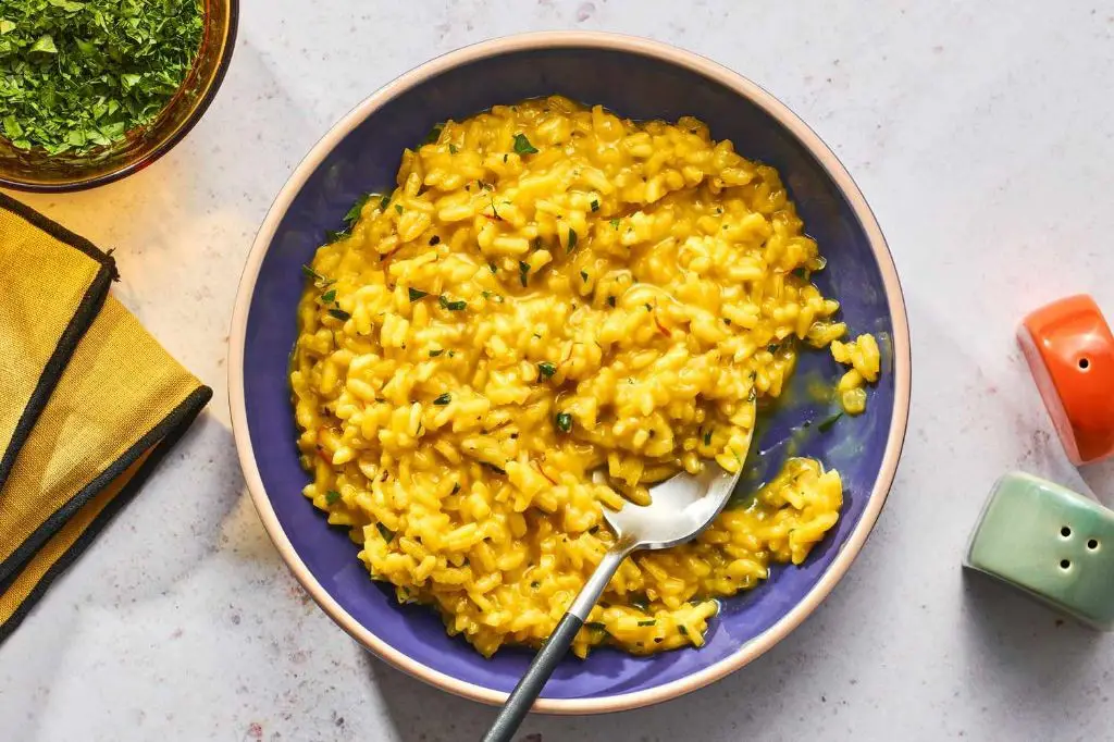 Authentic Risotto alla Milanese