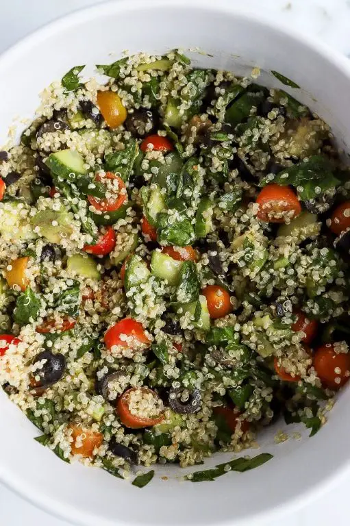 Avocado and Spinach Power Salad
