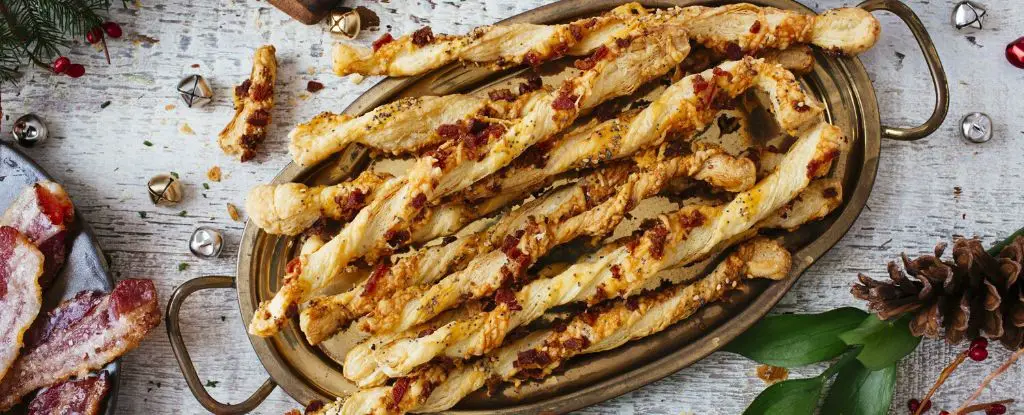 Bacon and Cheddar Cheese Straws