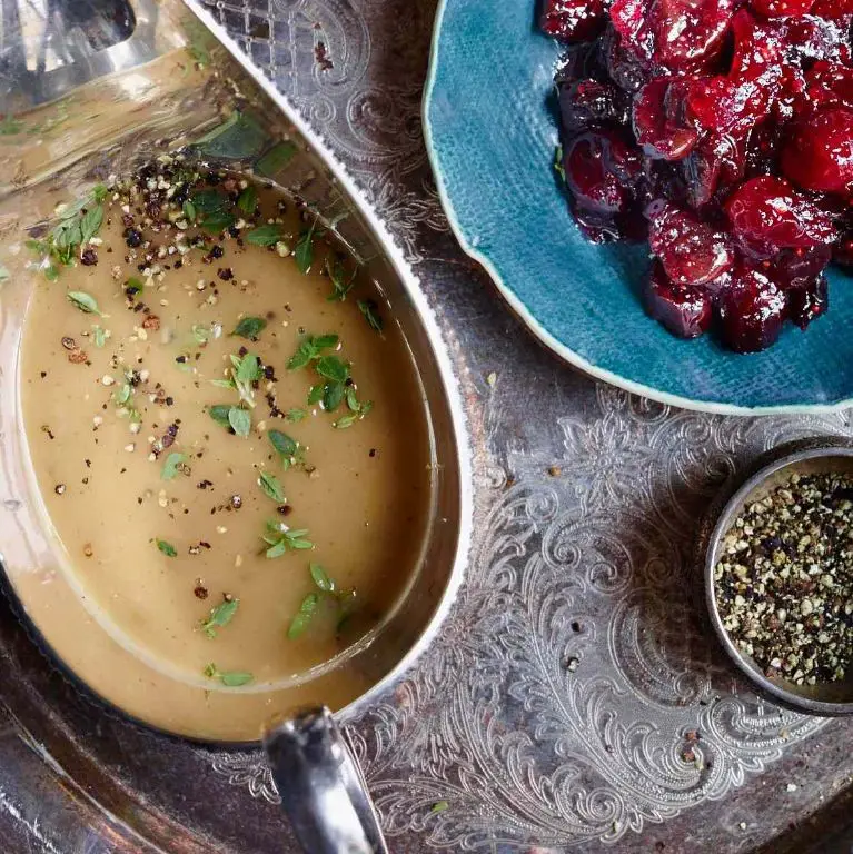 Bacon-Enhanced Turkey Gravy