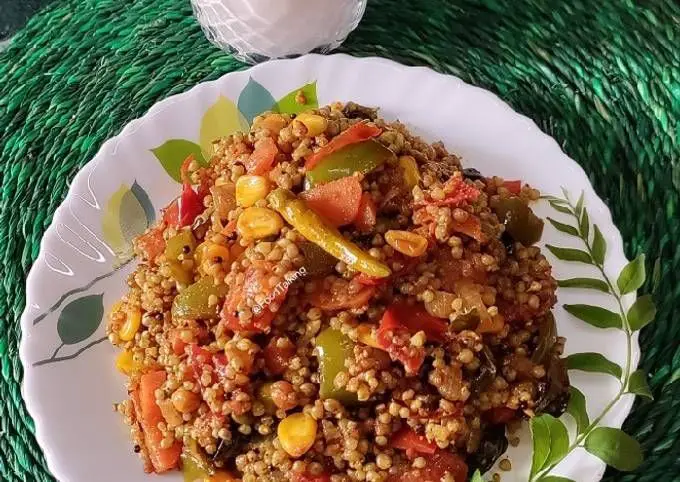 Bajra Upma with Vegetables