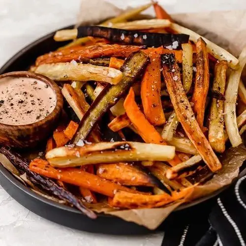 Baked Root Vegetable Fries
