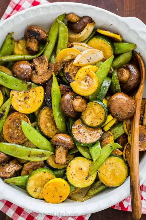 Balsamic Grilled Vegetable Medley