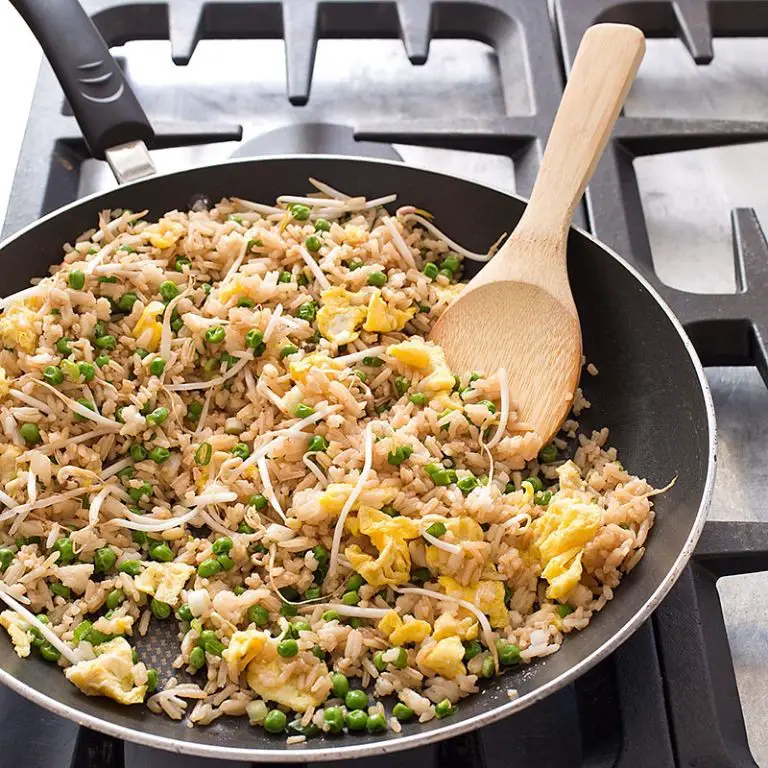 Bean Sprout and Egg Fried Rice