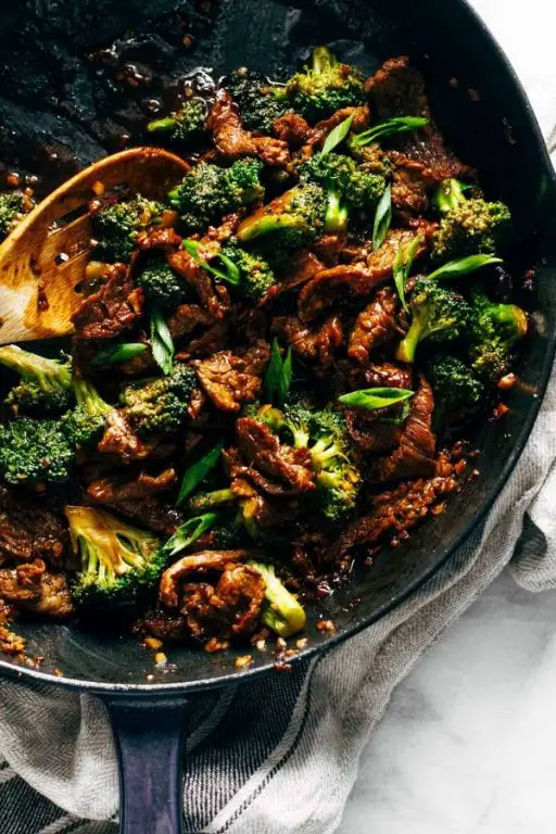 Beef and Broccoli Stir-Fry with Sesame Seeds