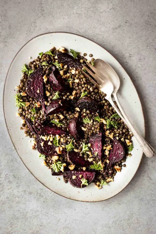 Beet and Lentil Salad