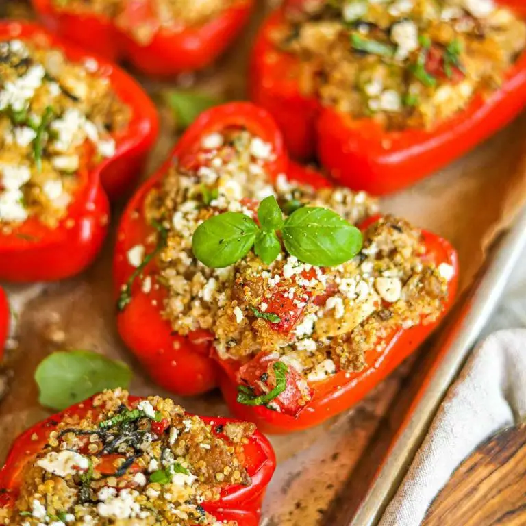 Beyond Body Turkey and Quinoa Stuffed Peppers