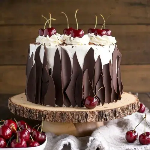 Black Forest Cake Fondant