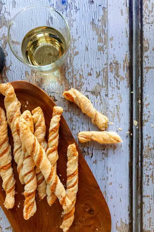 Black Pepper and Pecorino Cheese Straws