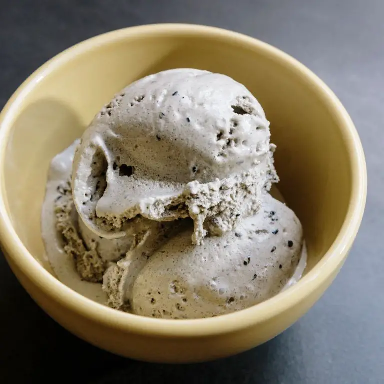 Black Sesame Koji Ice Cream