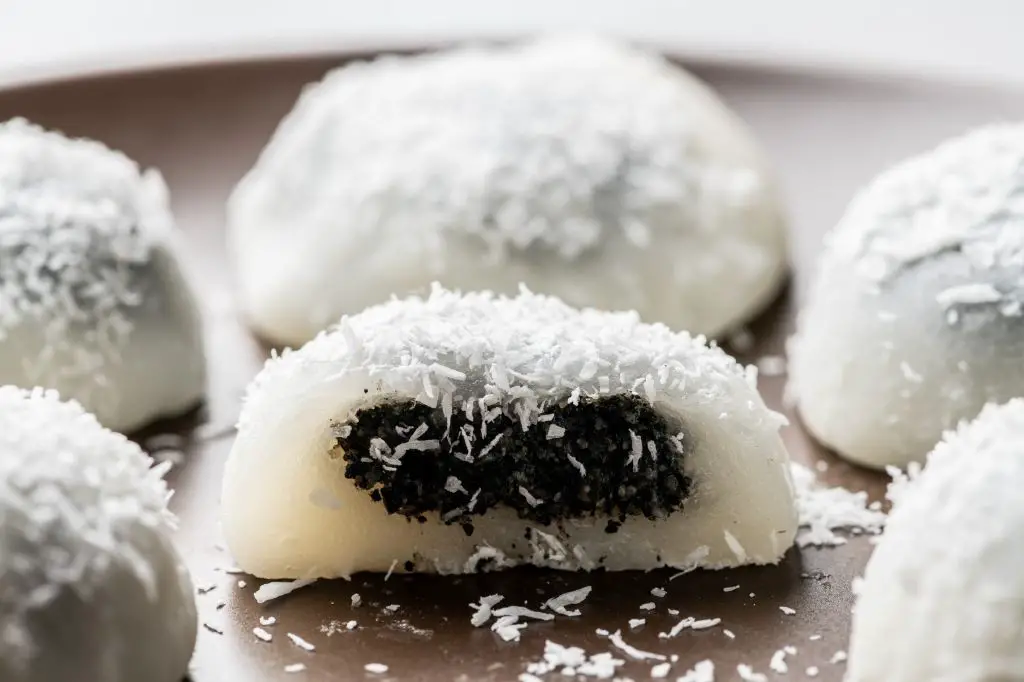 Black Sesame Mochi