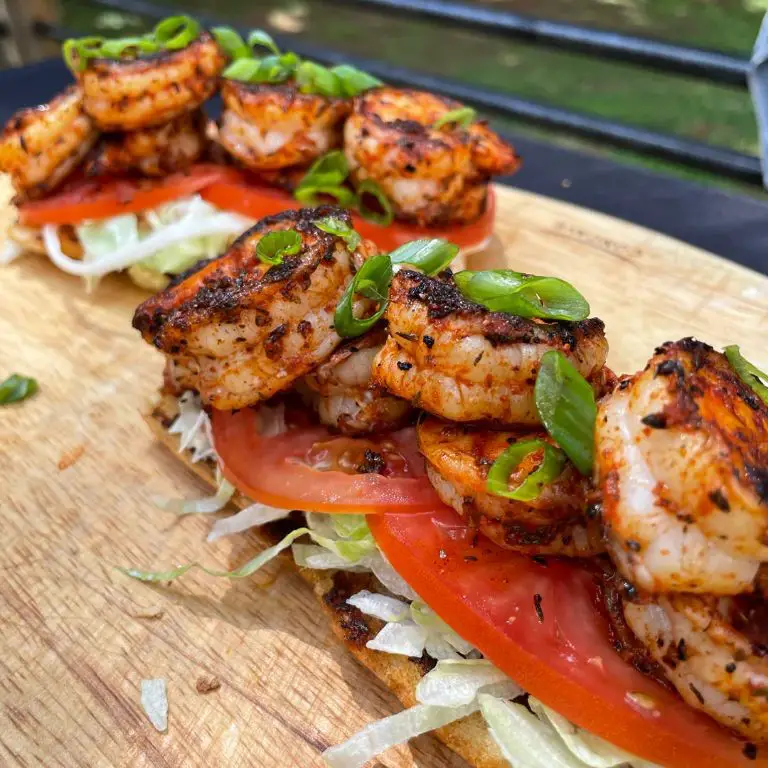 Blackened Shrimp Po