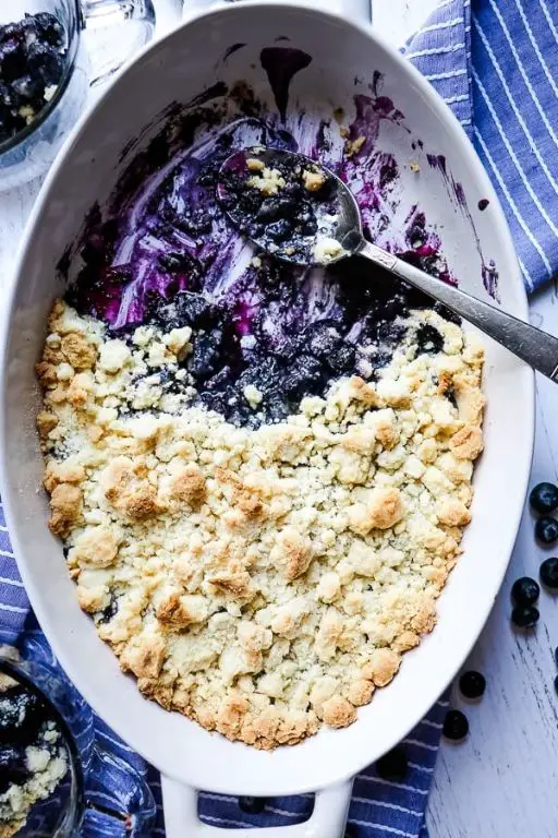 Blueberry Cobbler Dump Cake