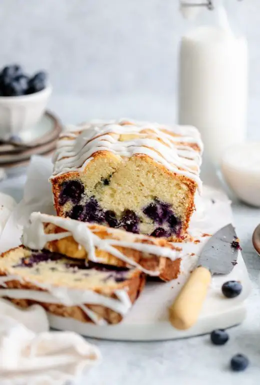 Blueberry Streusel Quick Bread