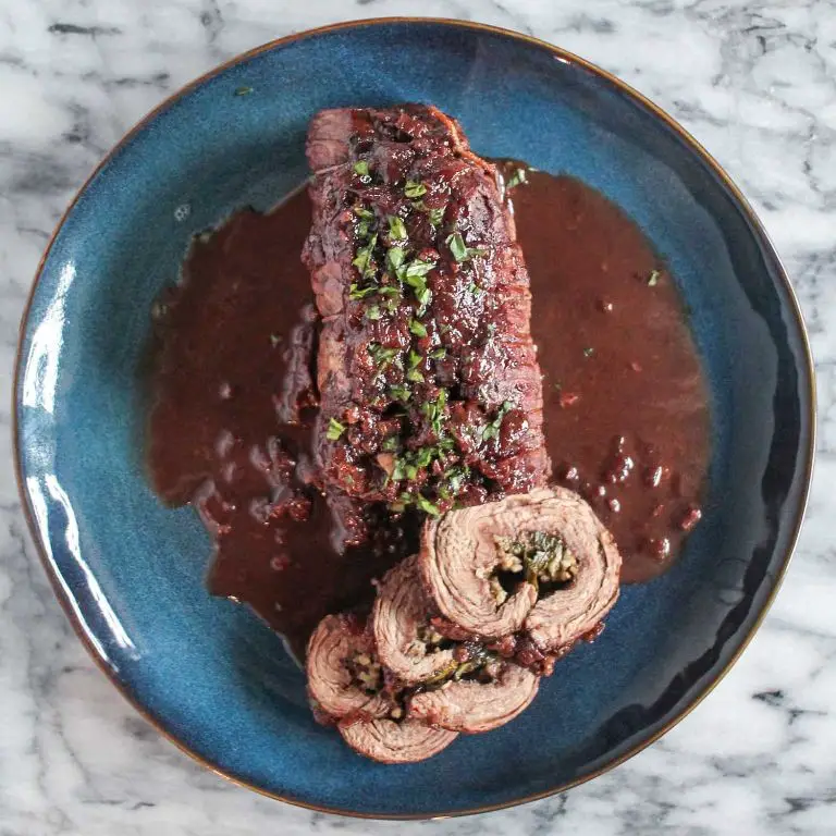 Braciole in Red Wine Sauce