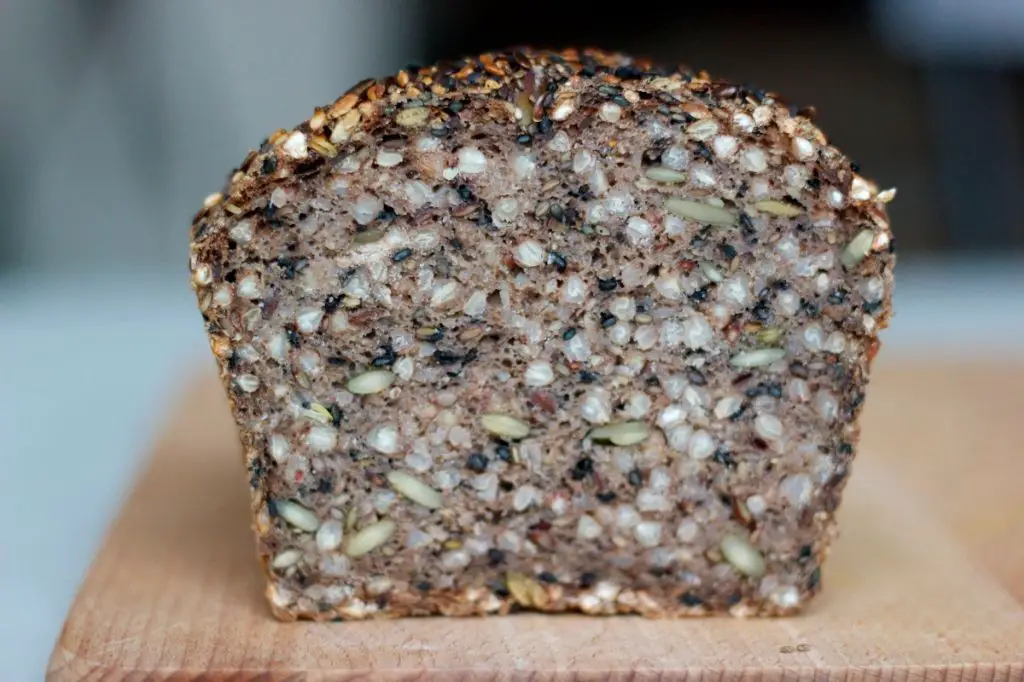 Buckwheat Bread with Seeds