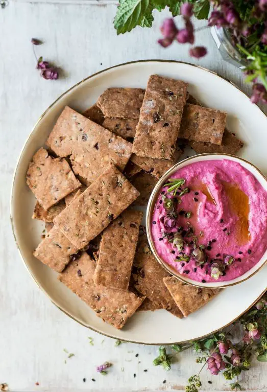 Buckwheat Crackers with Herbs