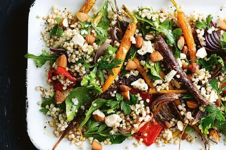Buckwheat Salad with Roasted Vegetables
