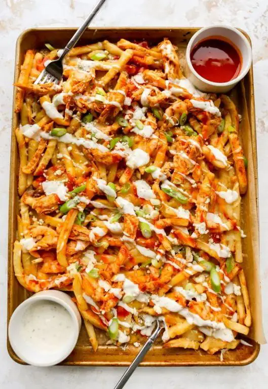 Buffalo Chicken Cheese Fries