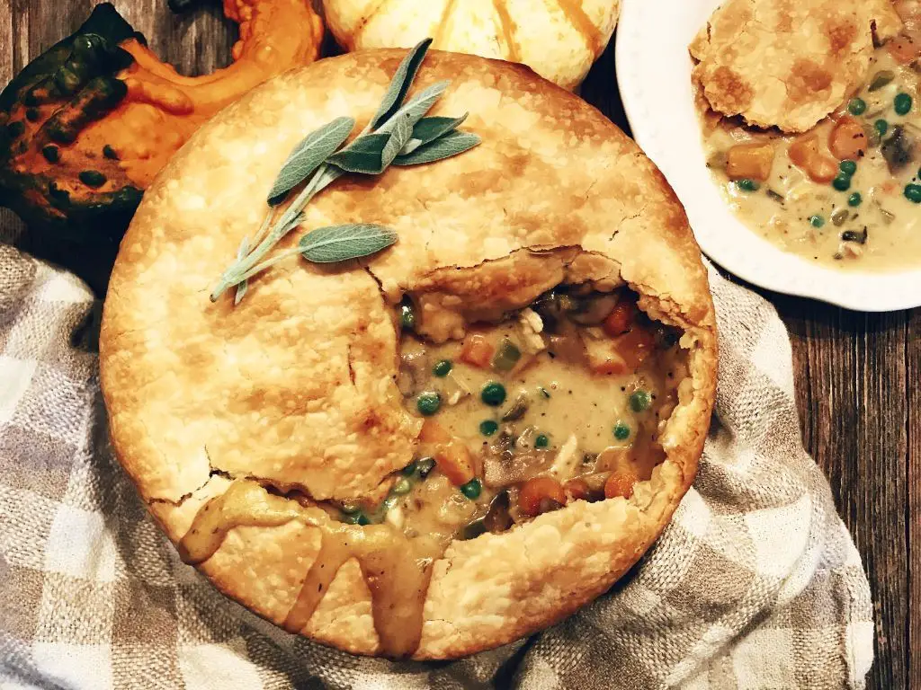 Butternut Squash and Chicken Pot Pie