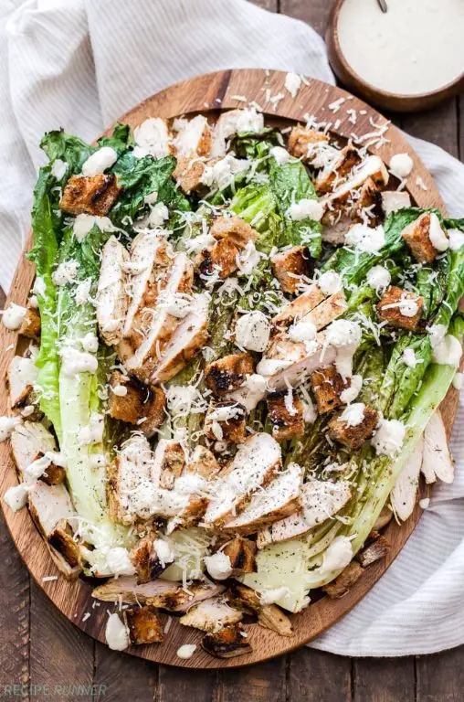 Caesar Salad with Grilled Chicken