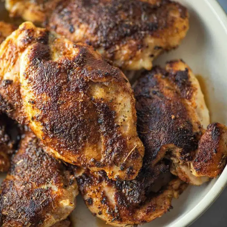 Cajun Blackened Chicken Thighs