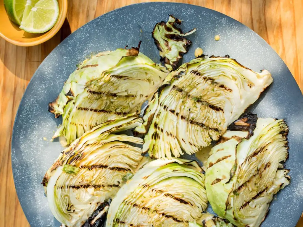 Cajun-Spiced Grilled Cabbage Wedge