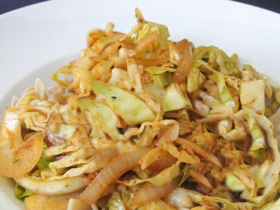 Cajun-Style Fried Cabbage