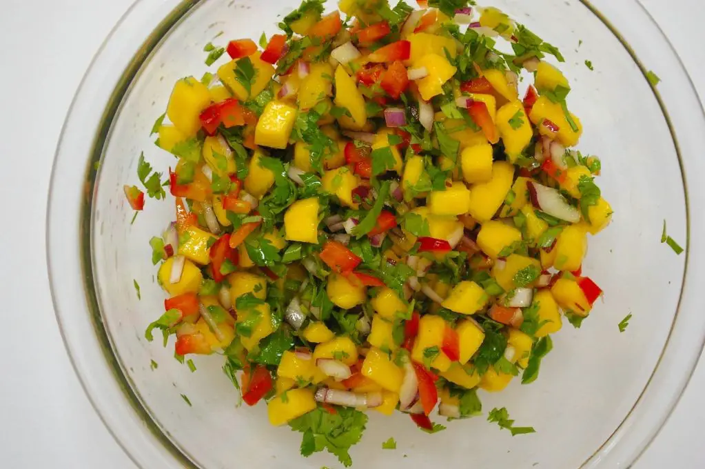 Candied Jalapeno and Mango Salsa