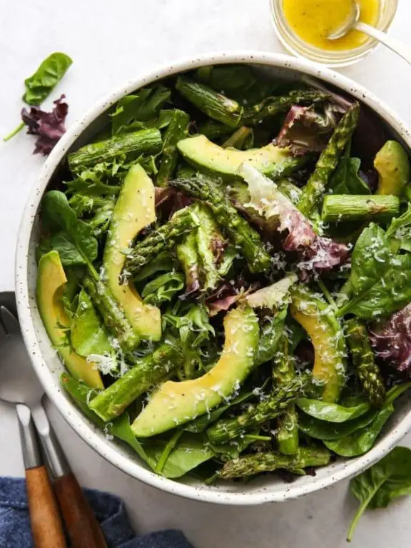 Canned Asparagus and Avocado Salad