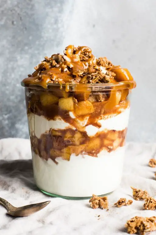 Caramel Apple Instant Pot Yogurt