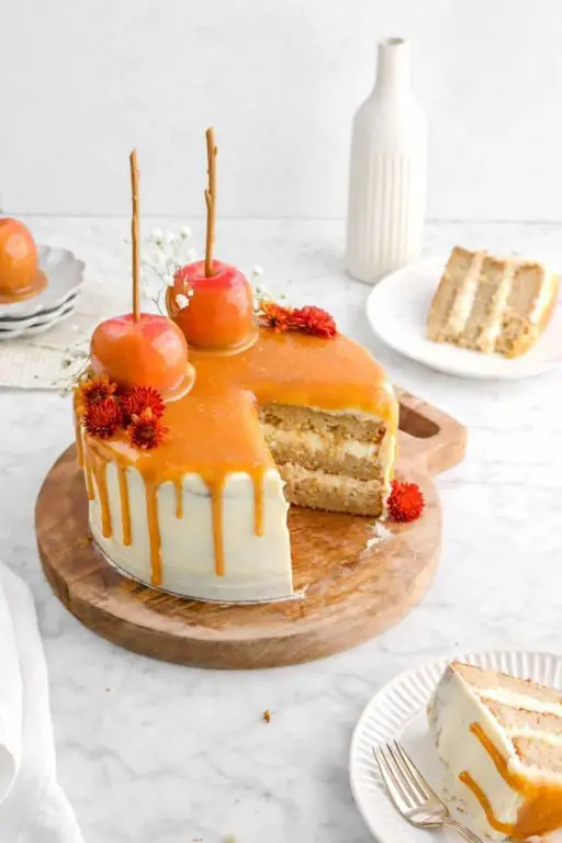 Caramel Apple Layer Cake