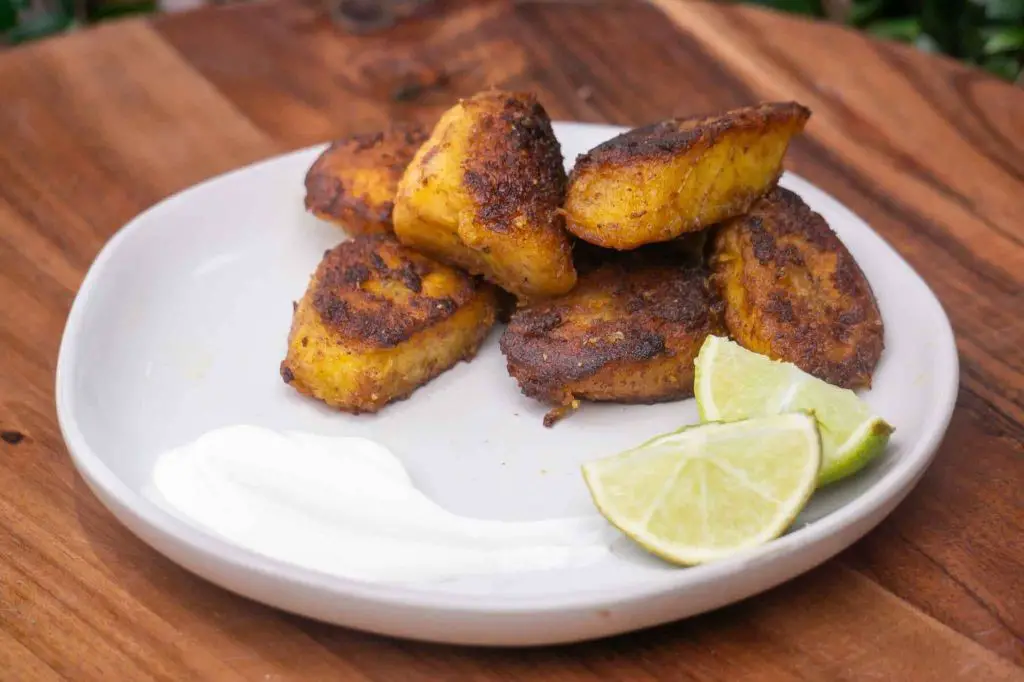 Caribbean Spiced Plantains