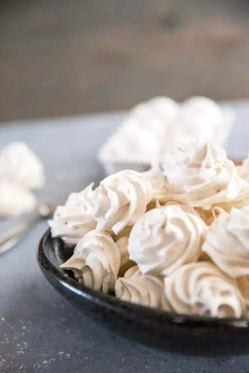 Chai Spiced Meringue Cookies