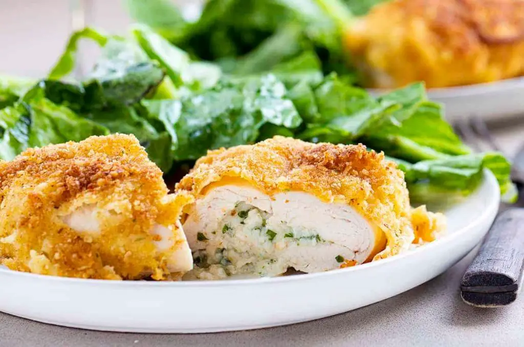 Cheesy Chicken Kiev Stuffed with Mozzarella