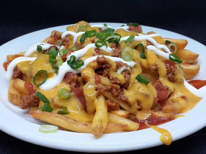 Cheesy Taco Fries with Salsa