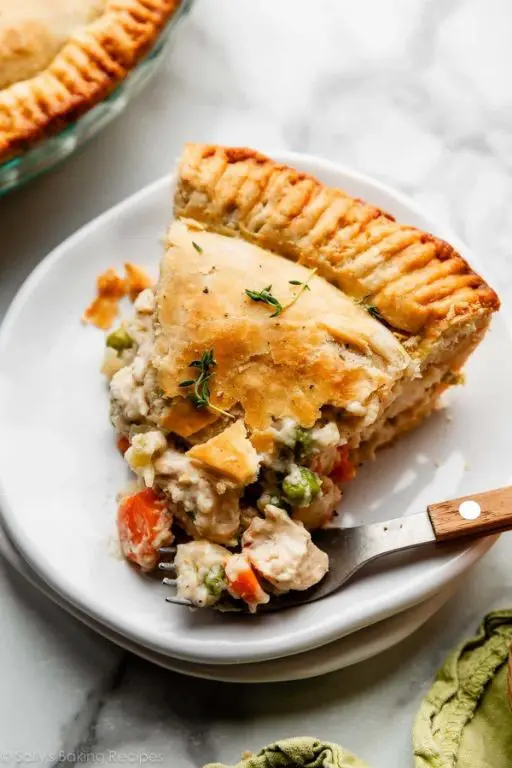 Chicken Pot Pie with Flaky Crust